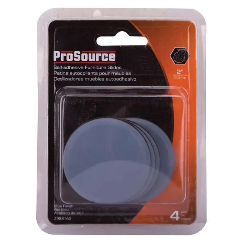 Prosource 2-Inch Self-Adhesive Drawer Slide Guide (4-Pack) 1