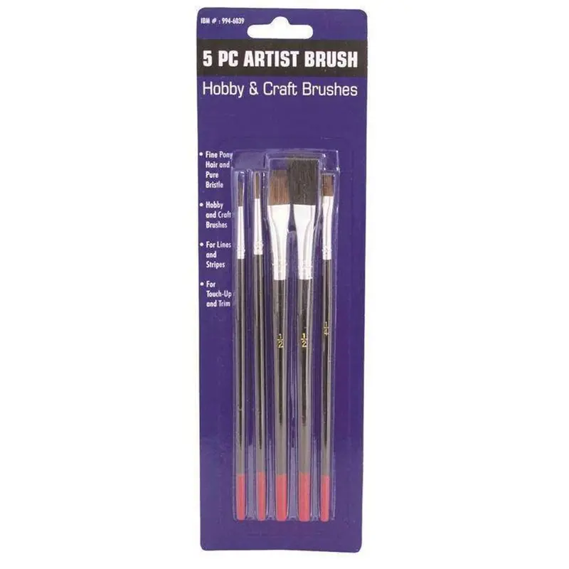 Prosource Artist’S Sign-Writing Brush Set – 5-Piece (Model A55505) 1
