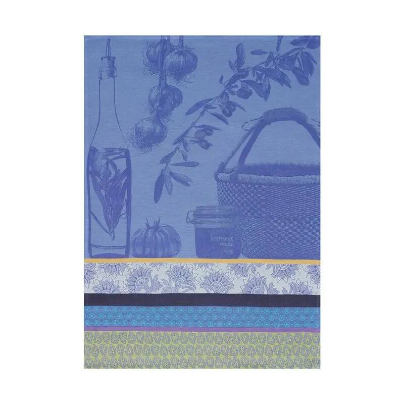 Provence-Inspired Tea Towel: Saveurs De Provence Design 1