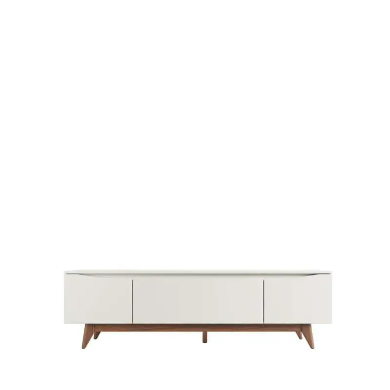 Provincia Fylnt Tv Stand – Off-White Matte & Natural Finish, L1845 X W403 X H539Mm (Model Pa224656) 1