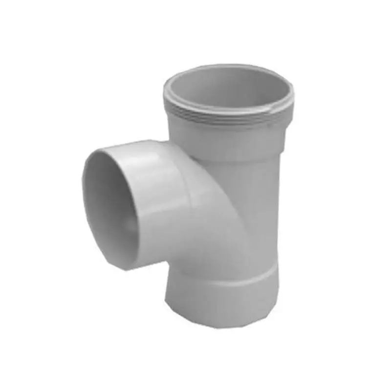 Pvc Pressure Plain Tee Fitting – 100 Mm Branch, 90° Angle For Plumbing Systems 1