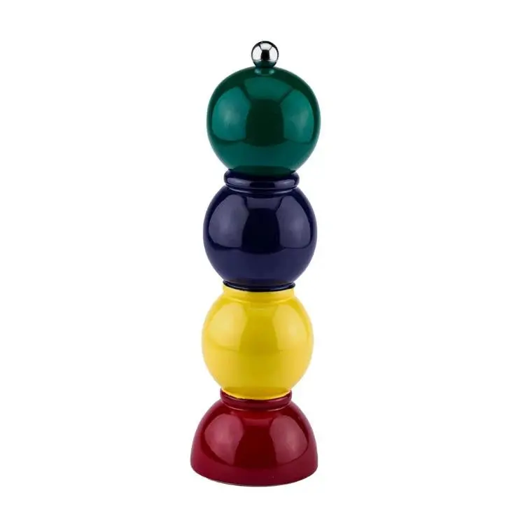 Racing Green Bobbin-Style Salt And Pepper Grinder 1