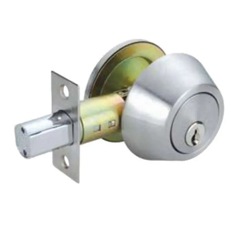 Raider Single-Cylinder Stainless Steel Deadbolt Lock 1