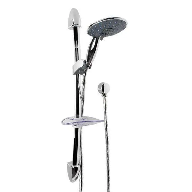 Ram Rain Hand Shower Set – Complete Chrome Kit With Hose & Bracket 1