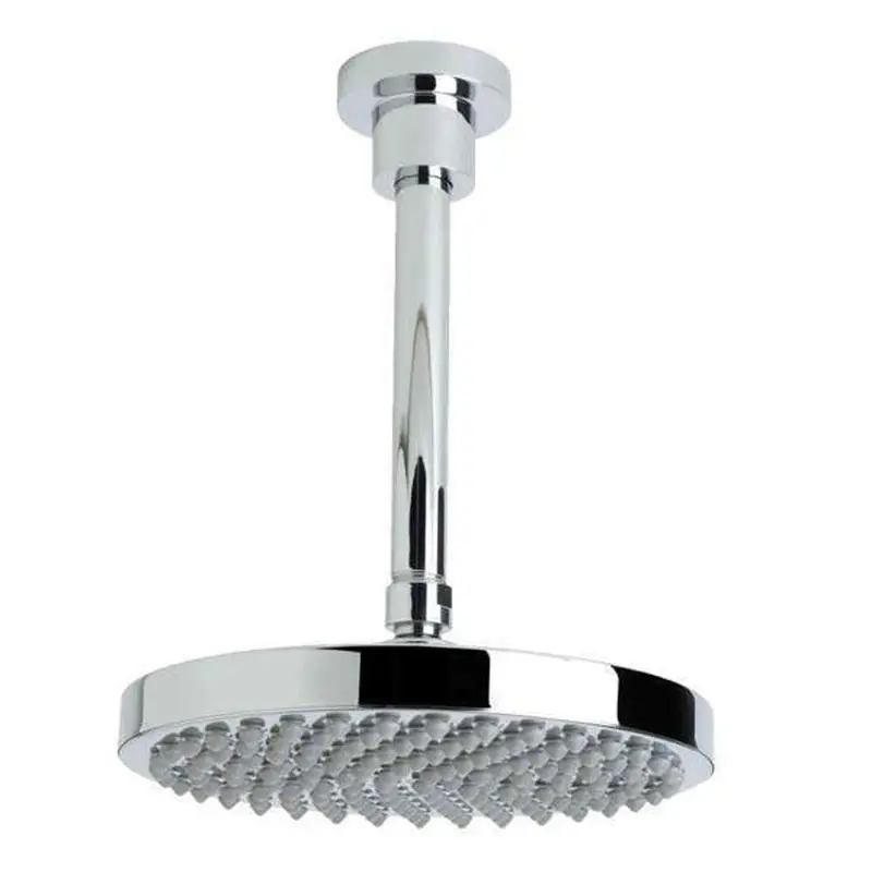 Ram Rain Shower Head With Dropper – 200Mm Round, Chrome Plated 1