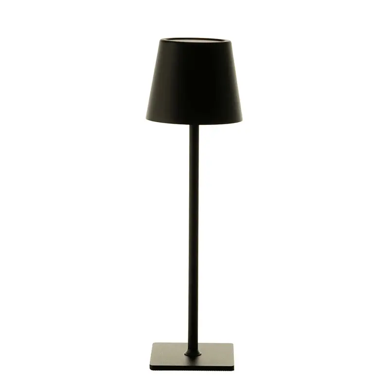 Rechargeable Black Led Table Lamp With Usb Charging Port 1
