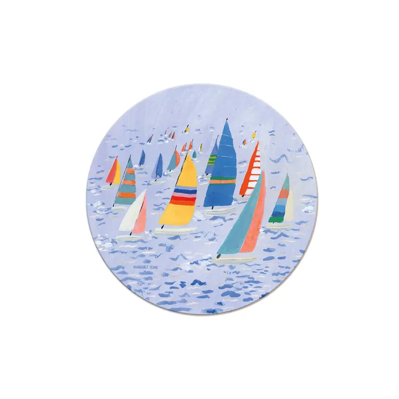 Regatta-Themed Coaster – Nautical Seedling Collection 1
