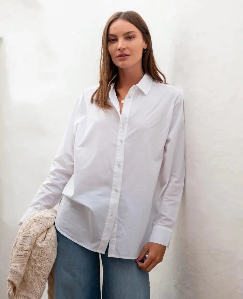 Relaxed-Fit Bronte Button-Up Top 1