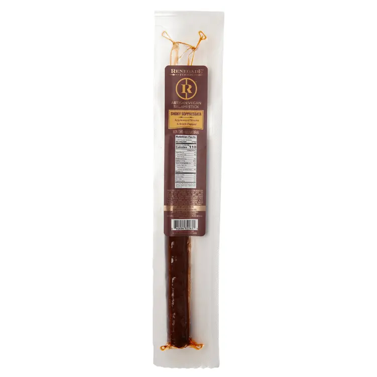 Renegade Foods Smoky Soppressata Salami Stick – Traditional Italian Style, 35G 1