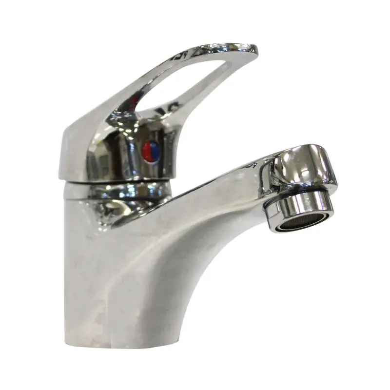 Robust Single-Lever Basin Mixer – Heavy-Duty Stainless Steel Tap 1
