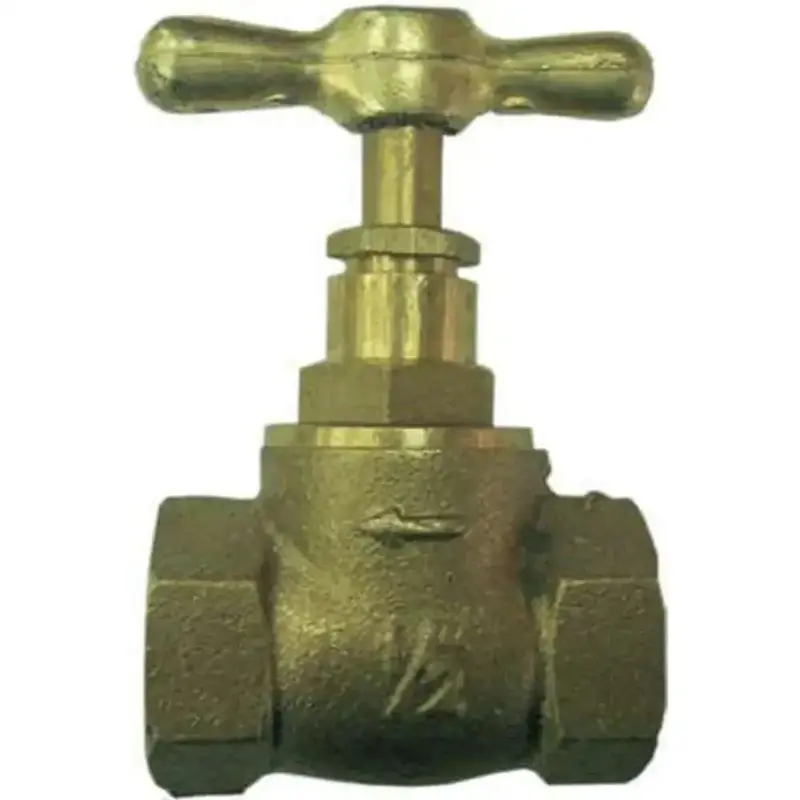Rova Brass Stop Cock Valve – 1/2 Inch Threaded Connection 1