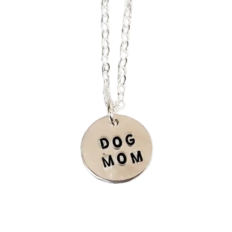 Salt & Sparkle Dog Mom Sterling Silver Necklace (Clearance) 1