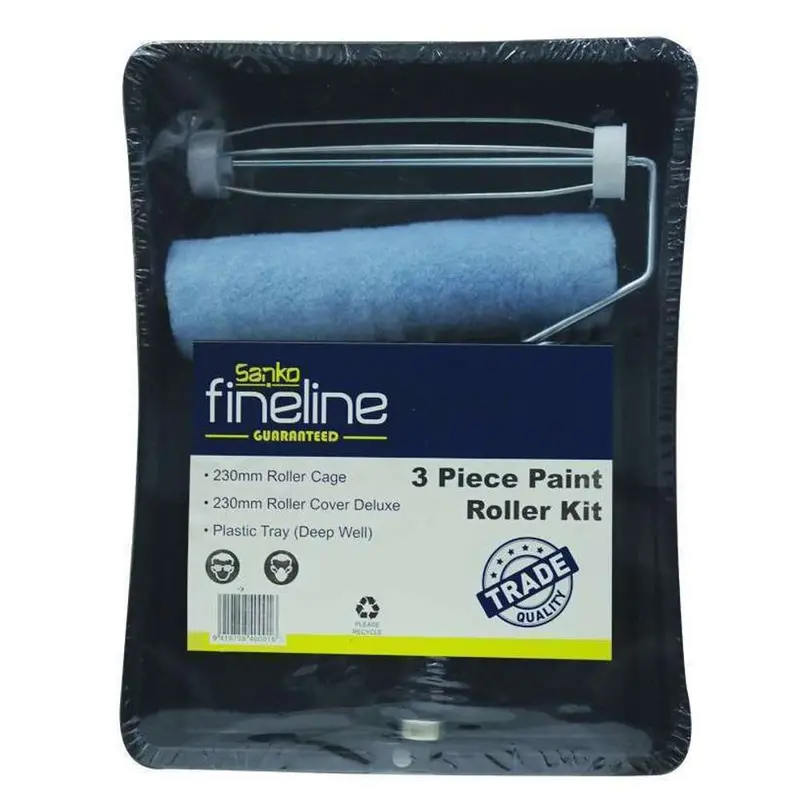 Sanko Fineline 3-Piece Paint Roller Kit 1