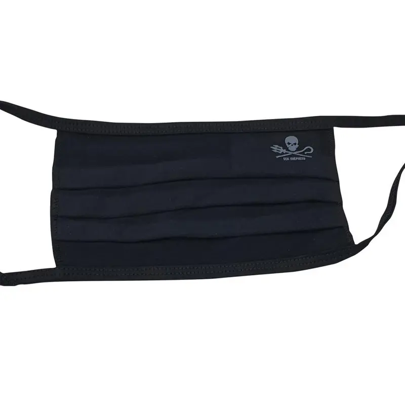 Sea Shepherd Organic Cotton Face Masks – 5-Pack Jolly Roger Design (Clearance) 1