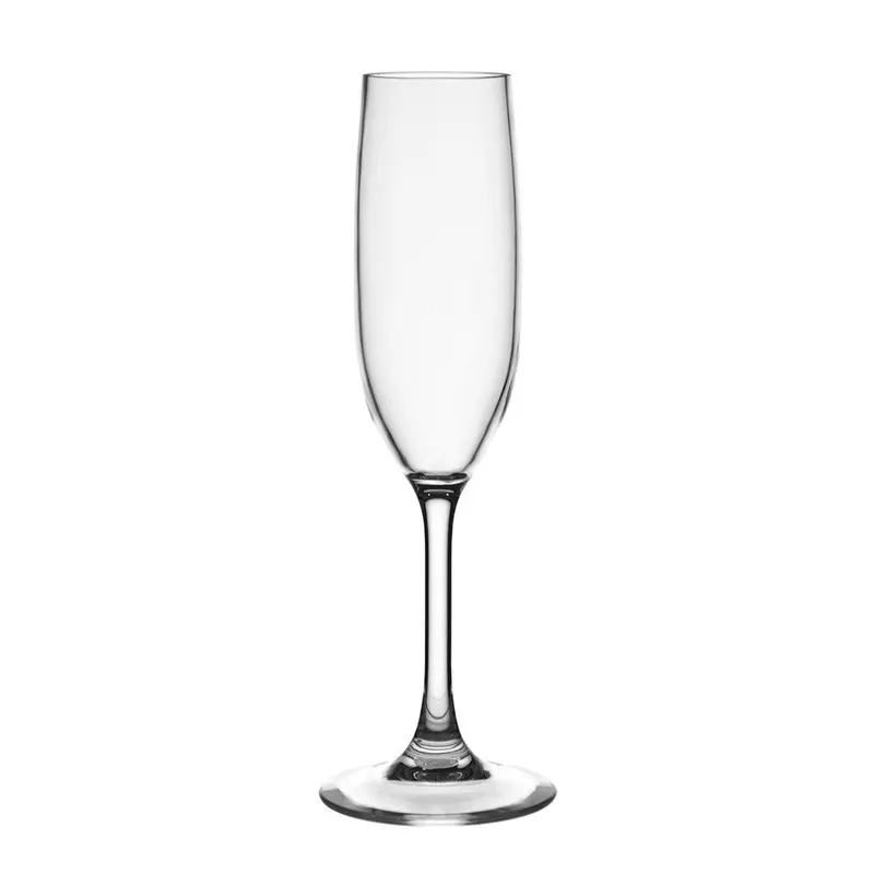 Shatterproof Poly-Carbonate Champagne Flute – Elegant Stemware Alternative 1