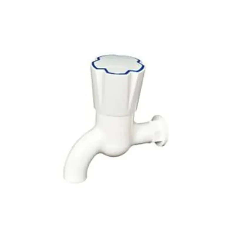Shine S3 Wall-Mounted Tap – Sleek White Design 1