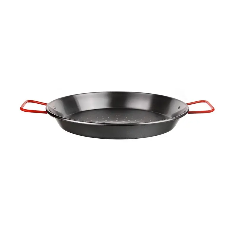 Small Polished Stainless Steel Paella Pan 1