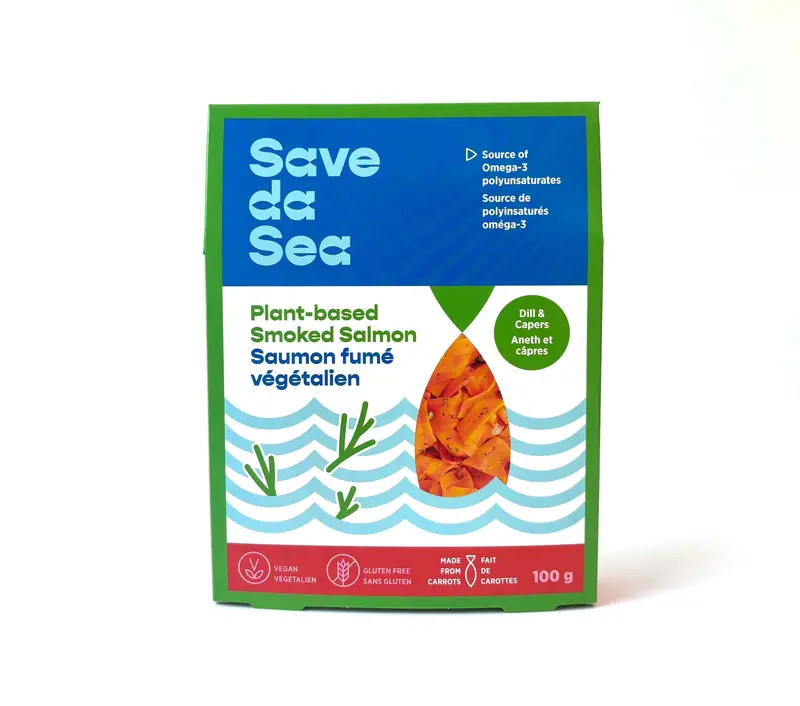 Smoked Carrot Salmon With Dill & Capers By Save Da Sea – 100G 1