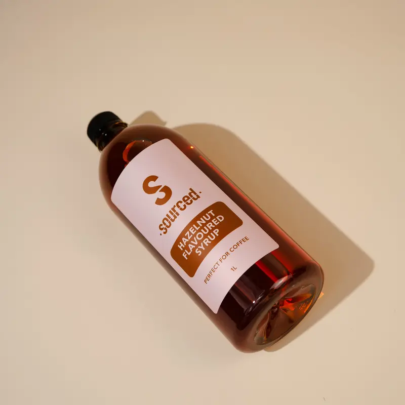 Sourced Hazelnut Syrup – Rich, Smooth Coffee Enhancer 1