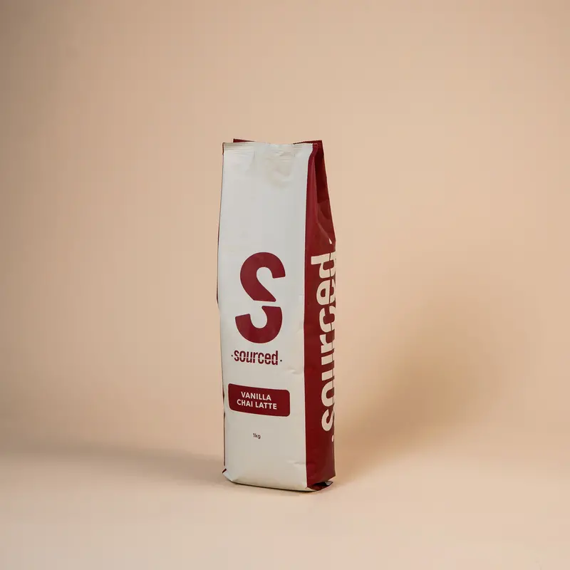 Sourced Vanilla Chai Powder – 1Kg Standalone Bag 1