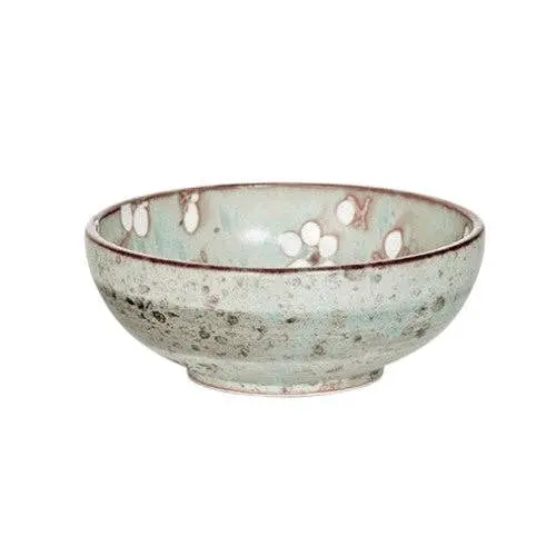 Soushun Sakura Sauce Dish – 4.25-Inch Diameter Porcelain Condiment Plate 1