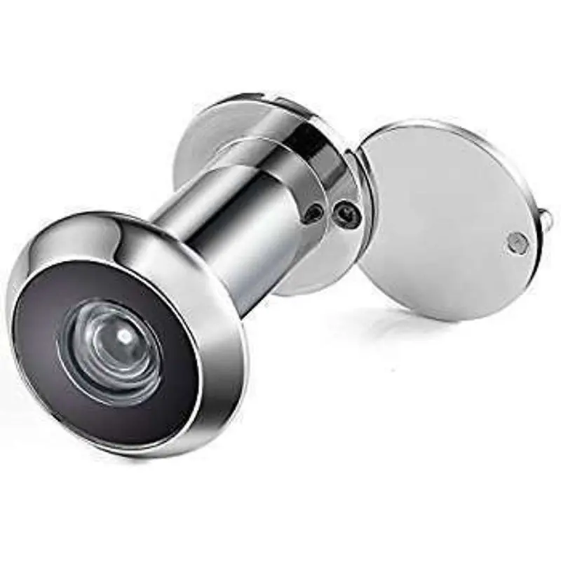 Stainless Steel 200-Degree Wide-Angle Door Viewer 1