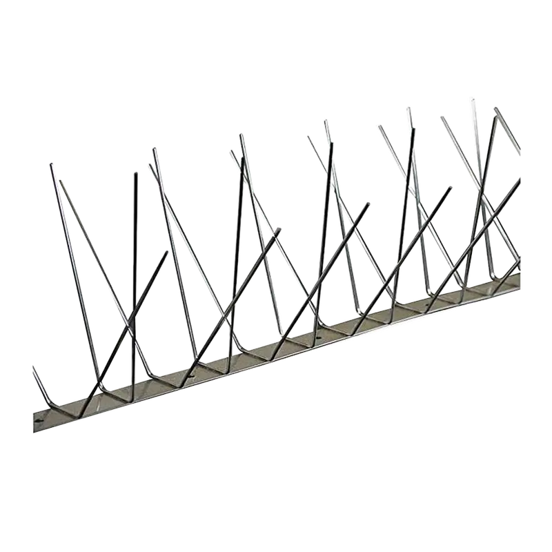 Stainless Steel Bird Deterrent Spikes – 100Cm Strip With 40 Needle Points & Reinforced Base 1