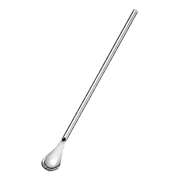 Stainless Steel Muddler Spoon – 7" Straight Bar Tool (Case Of 12) 1