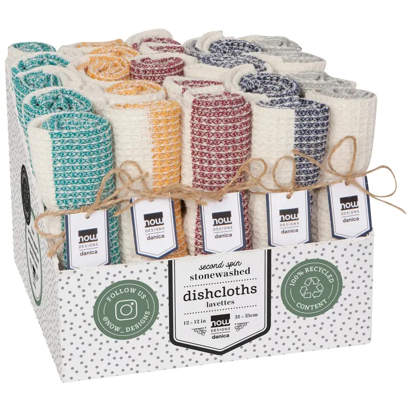 Stonewash Cotton Dishcloth Collection 1