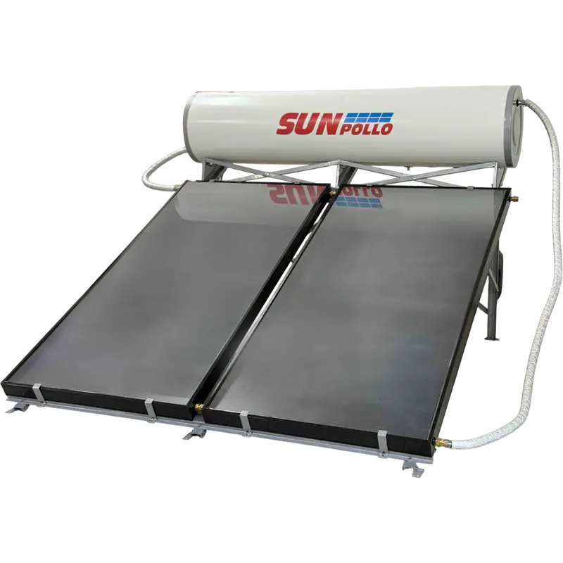 Sunpollo Solar Water Heater – 250L Sus316 Pressure Flat-Plate System 1