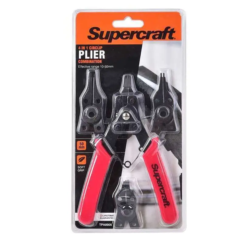 Supercraft 4-Piece Circlip Pliers Set 1