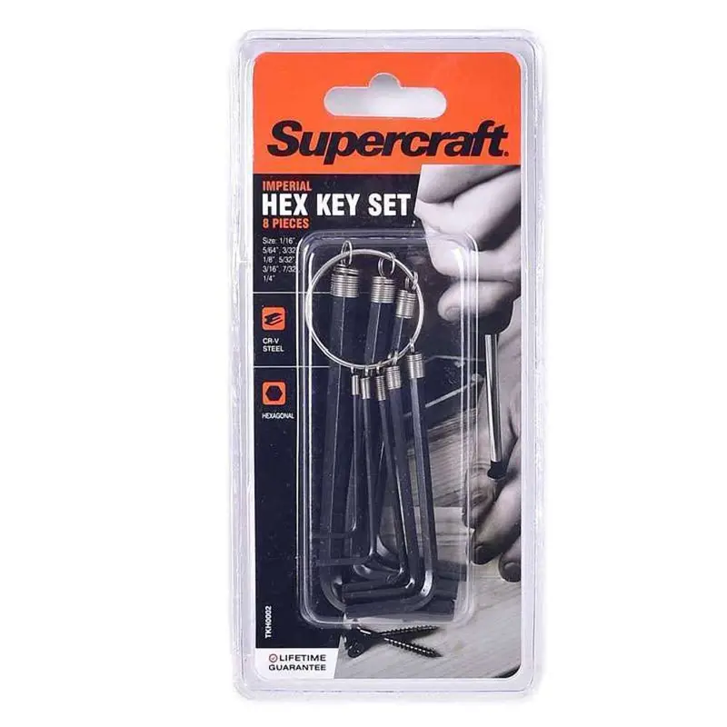 Supercraft Allen Key 7Pc Set Af 1
