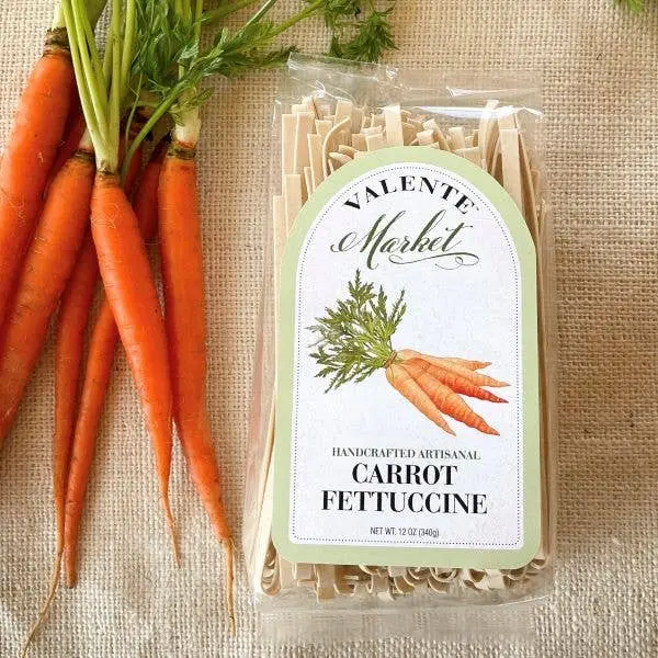 Sweet Carrot Fettuccine Pasta 1