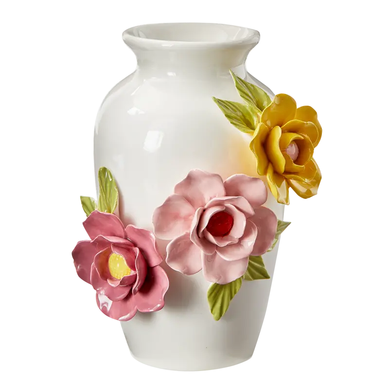 Tag Fiora Multi-Earthenware Vase – Spring-Inspired Handcrafted Design 1
