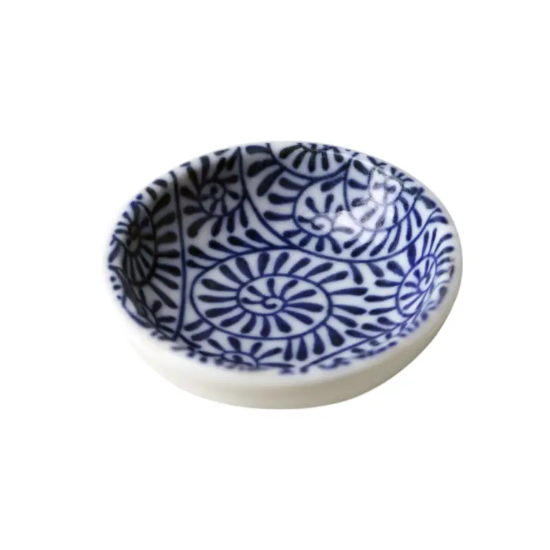 Takokarakusa Motif Tamazara Sauce Dish 1
