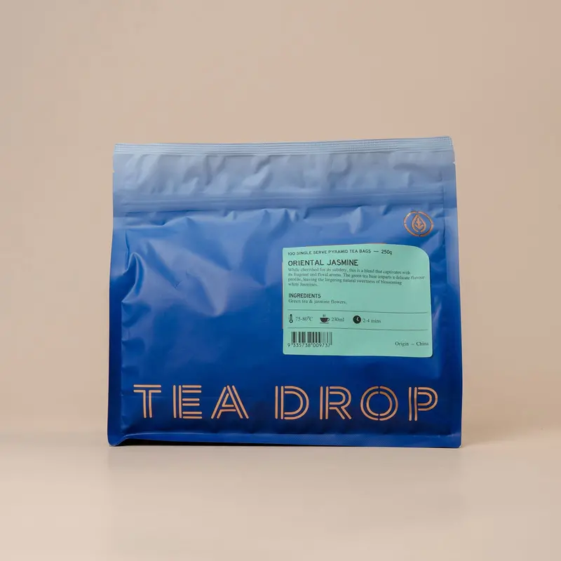Tea Drop Oriental Jasmine Green – Loose-Leaf Infusion Bags 1