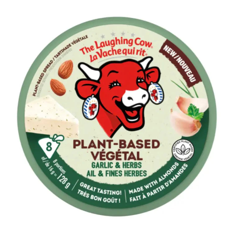 The Laughing Cow Garlic & Herb Cheese Wedges (128G) – Clearance 1