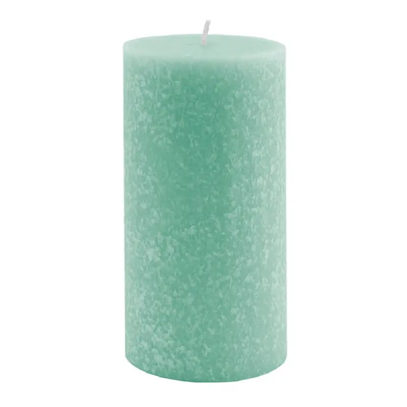 Timberline Sky Blue Pillar Candle – 6" Height × 3" Diameter 1