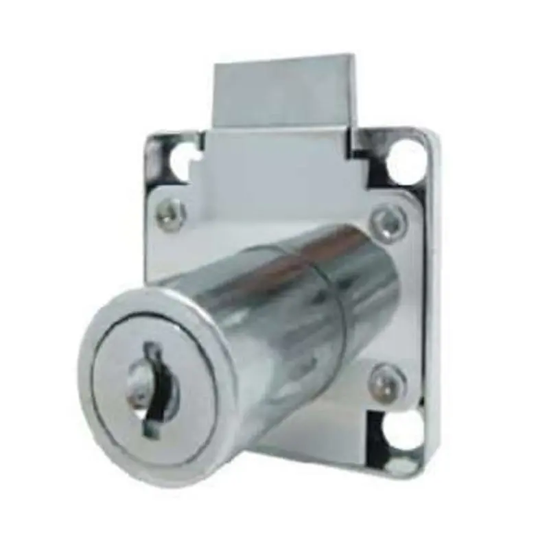 Timex Compact Drawer Lock – 18 × 22 Mm Zinc-Plated Mechanism 1