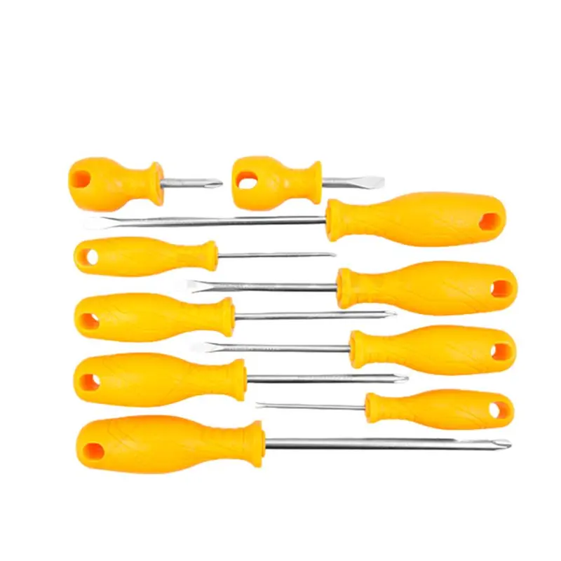 Tolsen 10-Piece Precision Screwdriver Set – 75–150 Mm Lengths 1