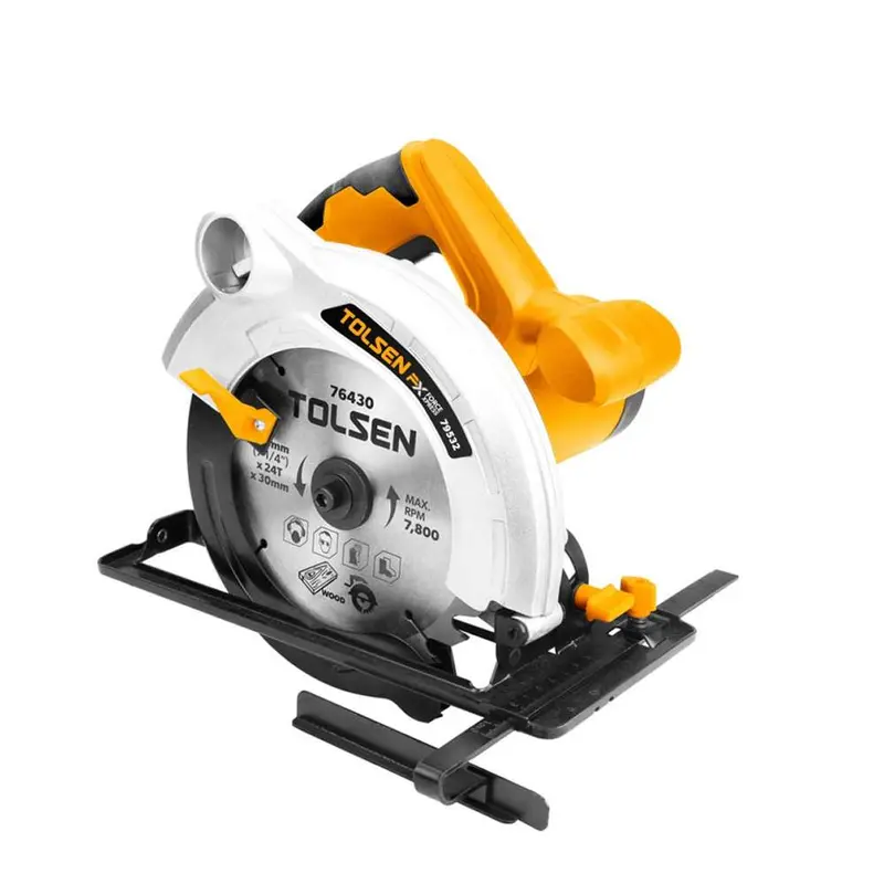 Tolsen 185Mm Corded Circular Saw – Lightweight & Ergonomic 1