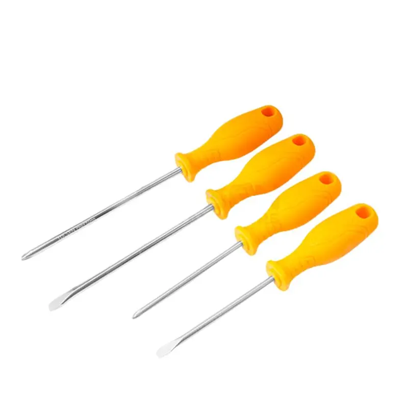 Tolsen 4-Piece Screwdriver Set – Precision Tips, 100–150 Mm Lengths 1
