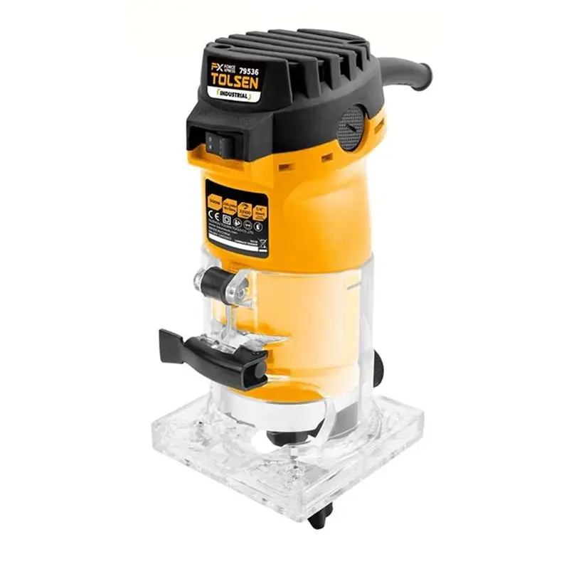 Tolsen 650W Compact Laminate Trimmer (6 Mm Collet) 1