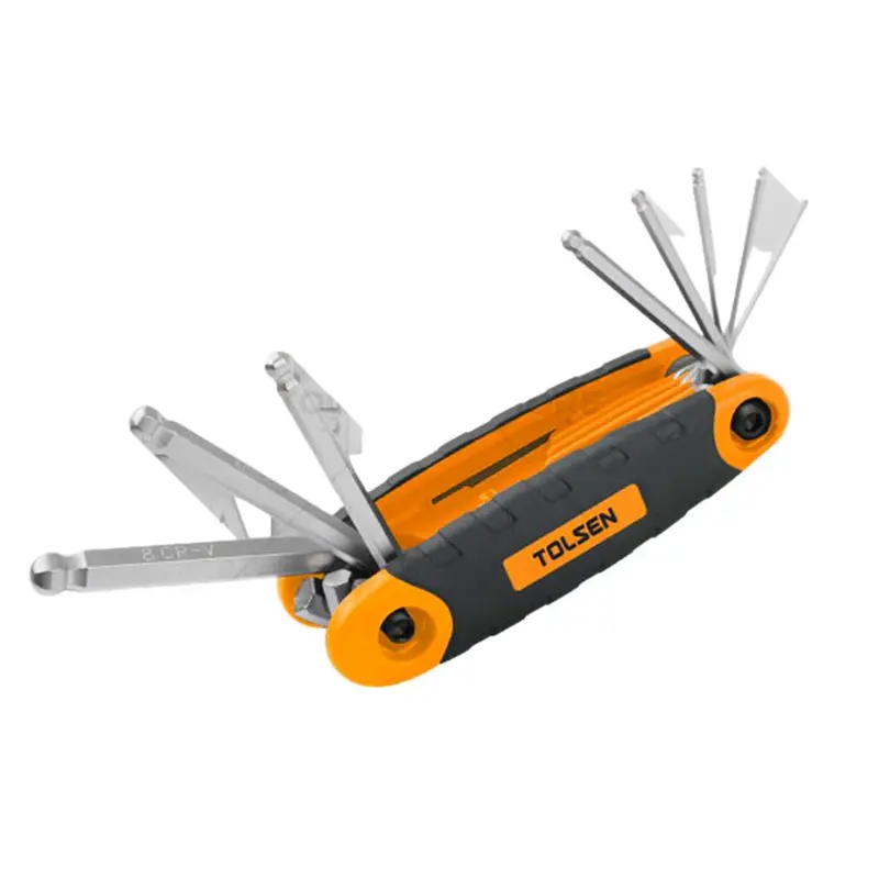 Tolsen 8-Piece Ball-Point Hex Key Set – 2.0–8.0 Mm Metric Tool Kit 1