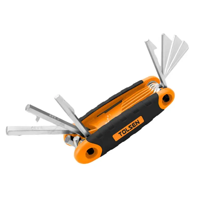 Tolsen 9-Piece Ball-End Hex Key Set – 1.5–10 Mm Metric Allen Wrenches 1