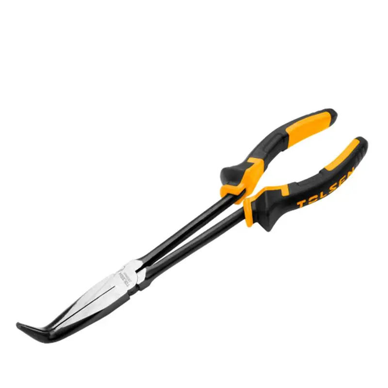 Tolsen 90-Degree Bent-Nose Pliers – 280Mm Long Reach 1