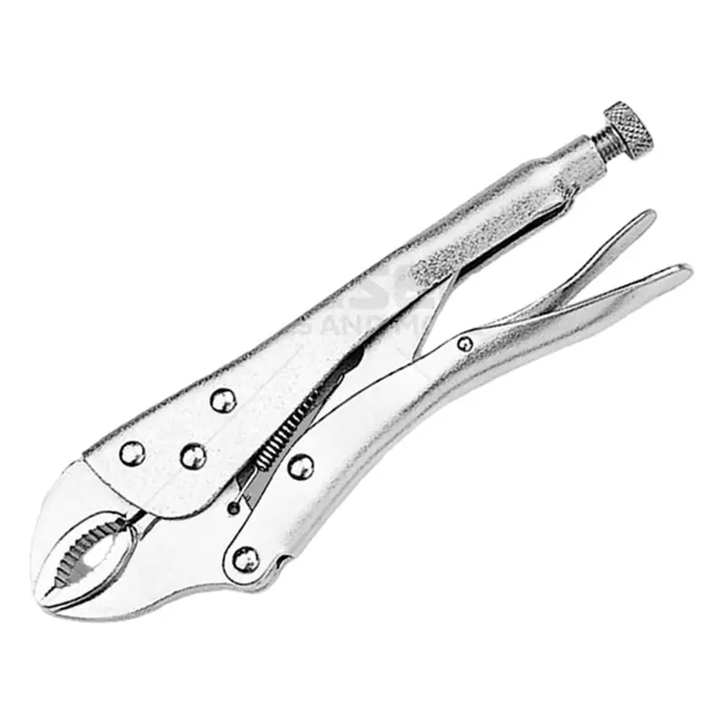 Tolsen Adjustable Locking Pliers – 250 Mm C-Clamp Style Wrench 1