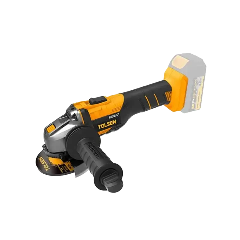 Tolsen Brushless Cordless Angle Grinder – 125Mm Bare Tool (Compatible With 4.0Ah/5.0Ah Batteries) 1