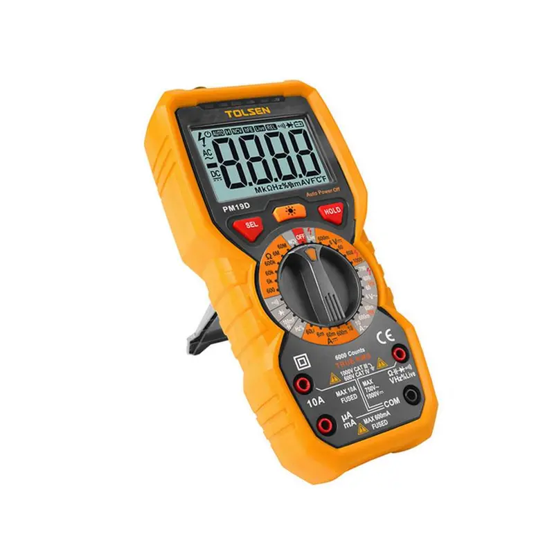 Tolsen Digital Multimeter – Auto-Ranging With Non-Contact Voltage Detection 1