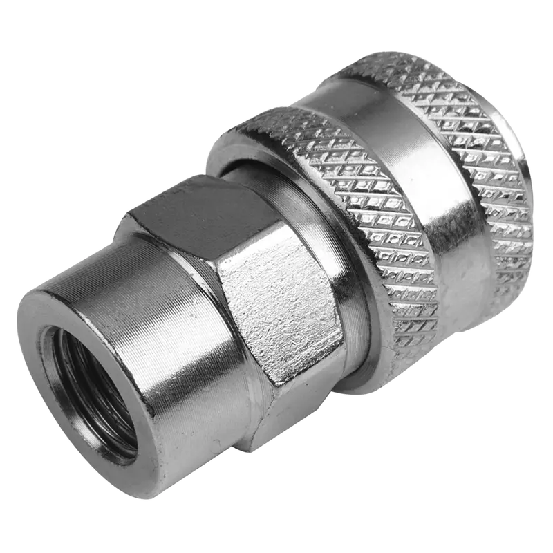 Tolsen G1/4″ Female-To-Female Steel Quick Coupler For Flexible Hose Connections 1